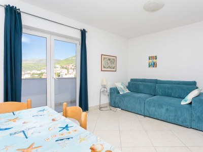 Apartment One bedroom apartment with balcony and sea view Seget Vranjica, Trogir A-14409-b - Outdoor photo 22