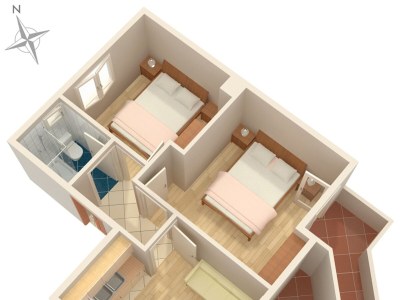 Apartment Two bedroom apartment near beach Podgora, Makarska A-6781-b - Outdoor photo 26