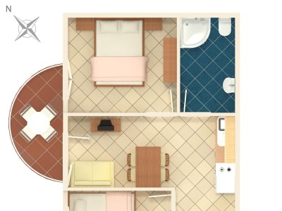 Apartment Two bedroom apartment with balcony Rastići, Čiovo A-6863-b - Outdoor photo 18