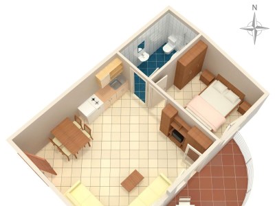 Apartment One bedroom apartment with balcony and sea view Rastići, Čiovo A-6863-a - Outdoor photo 17