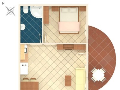 Apartment One bedroom apartment with balcony and sea view Rastići, Čiovo A-6863-a - Outdoor photo 19