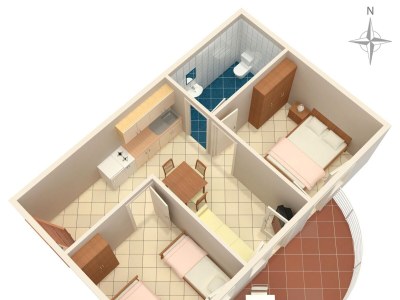 Apartment Two bedroom apartment with balcony Rastići, Čiovo A-6863-f - Outdoor photo 15