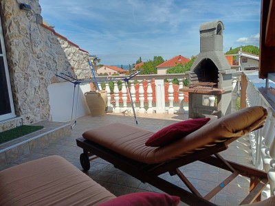Apartment Studio flat with terrace and sea view Biograd na Moru, Biograd AS-6228-c - Outdoor photo 16
