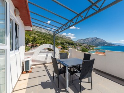 Apartment Two bedroom apartment with terrace and sea view Duće, Omiš A-2758-b - Outdoor photo 26