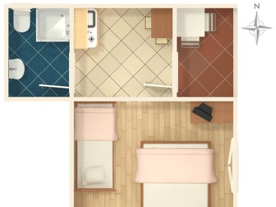 Apartment Studio flat with balcony Podaca, Makarska AS-6874-b - Outdoor photo 19