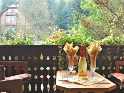 Apartment Gemütliches Ferienhaus mit Pool in Blankenburg - Outdoor photo 4