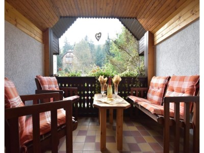 Apartment Gemütliches Ferienhaus mit Pool in Blankenburg - Outdoor photo 8