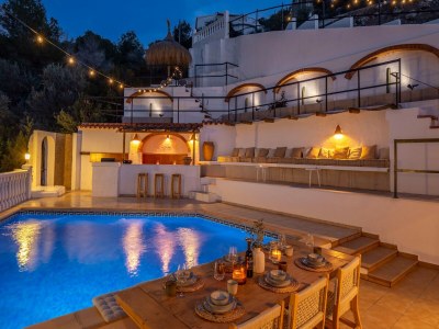 Holiday house Beautiful villa with pool and stunning view in Denia Region - Holiday house