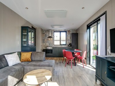 Holiday house Modern holiday home on Dutch coast with garden - Features photo 12