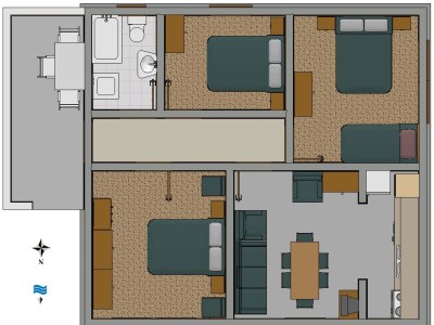 Apartment Three bedroom apartment with terrace and sea view Tkon, Pašman A-341-a - Outdoor photo 33