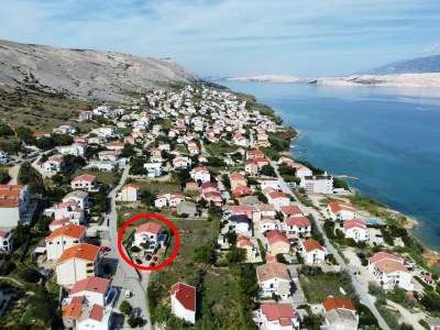 Apartment Two bedroom apartment with terrace and sea view Pag A-15765-b - Outdoor photo 9