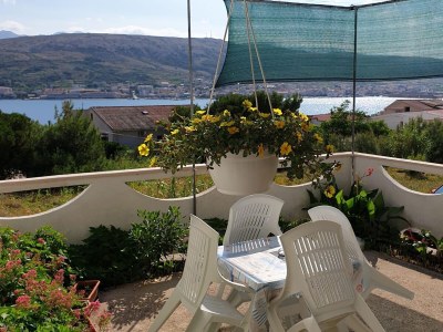Apartment Two bedroom apartment with terrace and sea view Pag A-15765-b - Outdoor photo 10