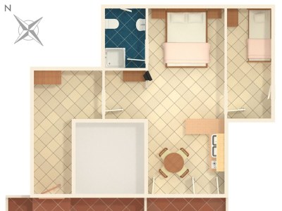 Apartment Studio flat with terrace and sea view Rtina - Stošići, Zadar AS-5881-a - Outdoor photo 26