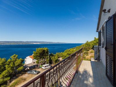 Apartment Studio flat with balcony and sea view Marušići, Omiš AS-21608-a - Outdoor photo 18