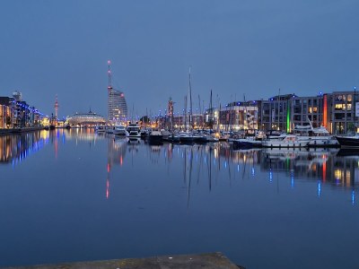 Holiday apartment Neuer Hafen - 180° unverbauter Traumblick - Outdoor photo 6