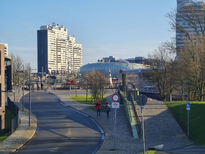 Holiday apartment Neuer Hafen - 180° unverbauter Traumblick - Outdoor photo 11