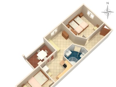 Apartment Two bedroom apartment near beach Cove Torac, Hvar A-575-b - Outdoor photo 44