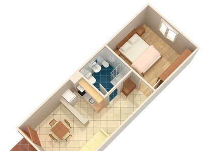 Apartment One bedroom apartment with terrace and sea view Duga Luka (Prtlog), Labin A-2367-b - Outdoor photo 18