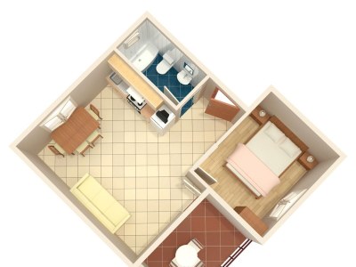 Apartment One bedroom apartment near beach Igrane, Makarska A-2679-a - Outdoor photo 16