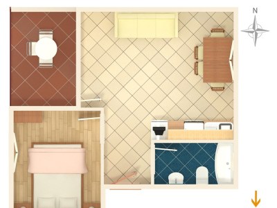 Apartment One bedroom apartment near beach Igrane, Makarska A-2679-a - Outdoor photo 17