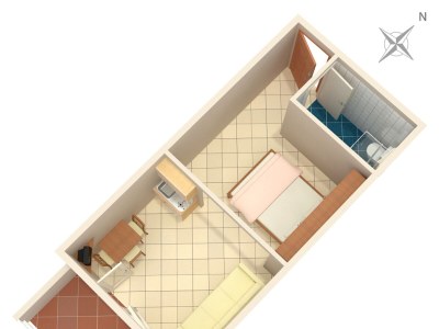 Apartment Studio flat near beach Igrane, Makarska AS-2679-a - Outdoor photo 19