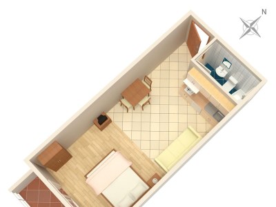 Apartment Studio flat near beach Igrane, Makarska AS-2679-b - Outdoor photo 17