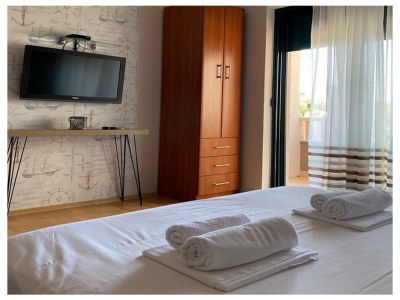 Apartment One bedroom apartment with balcony and sea view Promajna, Makarska A-6849-a - Outdoor photo 9