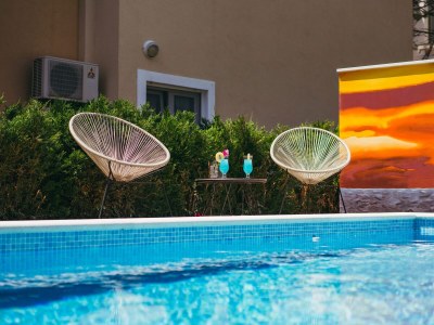 Apartment One bedroom apartment with balcony and sea view Promajna, Makarska A-6849-d - Outdoor photo 16