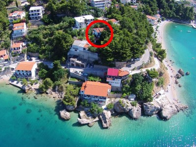 Apartment Two bedroom apartment with balcony and sea view Mimice, Omiš A-2972-c - Outdoor photo 2