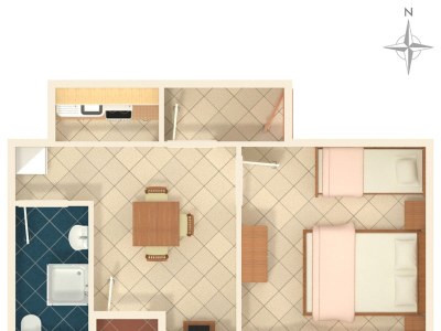 Apartment One bedroom apartment near beach Kustići, Pag A-4086-b - Outdoor photo 18