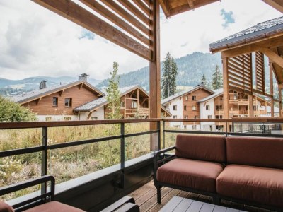 Apartment Apartment mit Blick auf den Mont Blanc und Spa - Outdoor photo 6