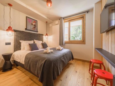 Apartment Apartment mit Blick auf den Mont Blanc und Spa - Features photo 12