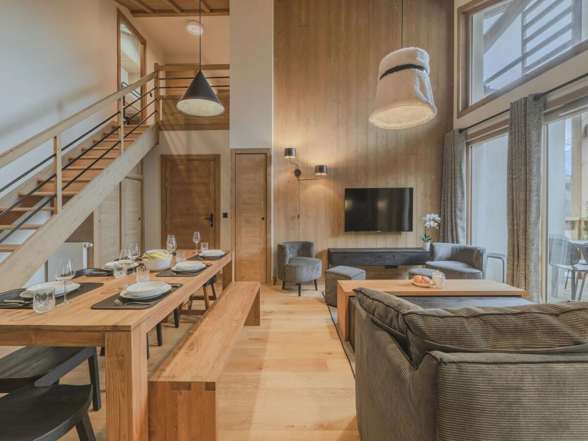 Apartment Refined Ski Apartment Facing Mont Blanc