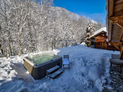 Chalet Rustic Luxury Chalet in Les Bois - Outdoor photo 28