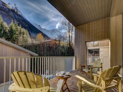 Apartment Cozy Chamonix Base with Scenic Balcony - Outdoor photo 5