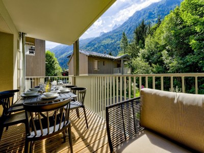 Apartment 3-Zimmer-Apartment mit Blick auf den Mont Blanc - Outdoor photo 7
