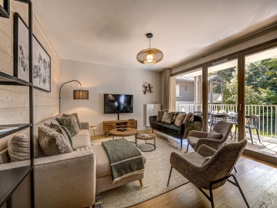 Apartment 3-Zimmer-Apartment mit Blick auf den Mont Blanc - Features photo 12