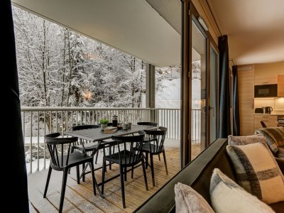Apartment 3-Zimmer-Apartment mit Blick auf den Mont Blanc - Outdoor photo 24