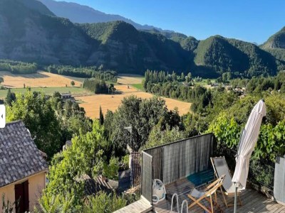 Holiday house Ökologisches Ferienhaus mit Bergblick - Outdoor photo 8