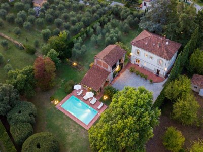 Villa Landhaus in Lucca mit Salzwasserpool - Outdoor photo 39