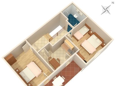 Apartment Two bedroom apartment near beach Okuklje, Mljet A-4933-b - Outdoor photo 20