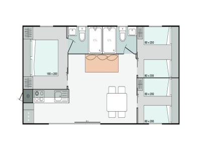 Holiday park Dordogne Chalet Near Forest - Outdoor photo 22