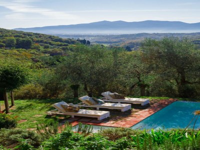 Villa Villa in Tuscany with Infinity Pool and Views - Outdoor photo 10