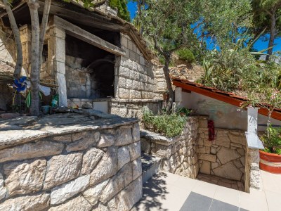 Apartment One bedroom apartment with terrace and sea view Duće, Omiš A-2758-c - Outdoor photo 5