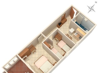 Apartment Two bedroom apartment near beach Sevid, Trogir A-4286-c - Outdoor photo 37