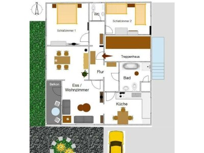 Apartment Ferienwohnung Odenwaldblick - Features photo 8