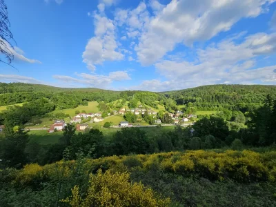 Apartment Ferienwohnung zum Finkenbachtal - Outdoor photo 12