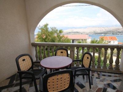 Apartment Two bedroom apartment with terrace and sea view Pag A-6535-a - Outdoor photo 28