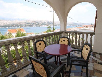 Apartment Two bedroom apartment with terrace and sea view Pag A-6535-a - Outdoor photo 33