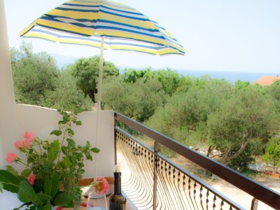 Apartment One bedroom apartment with balcony and sea view Podaca, Makarska A-15748-c - Outdoor photo 14